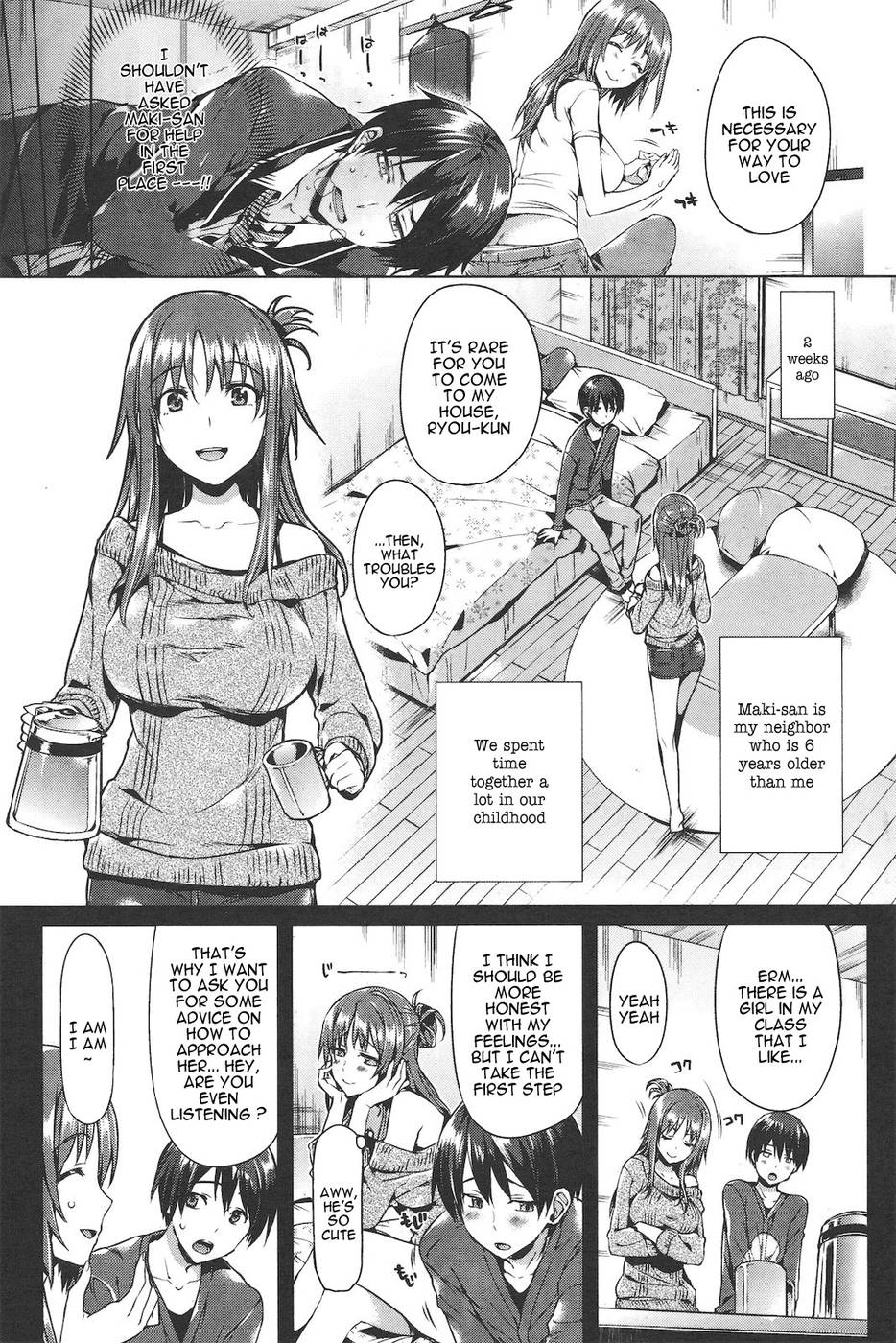 Hentai Manga Comic-Fui ni Ai-Unexpected Love-Read-3